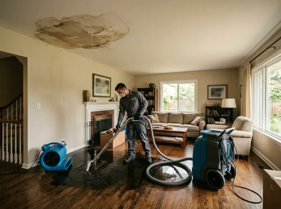 attic-pipe-burst-ceiling-drip-008 — frequently asked questions, Water Damage Restoration & Carpet Care in Willow Springs, IL